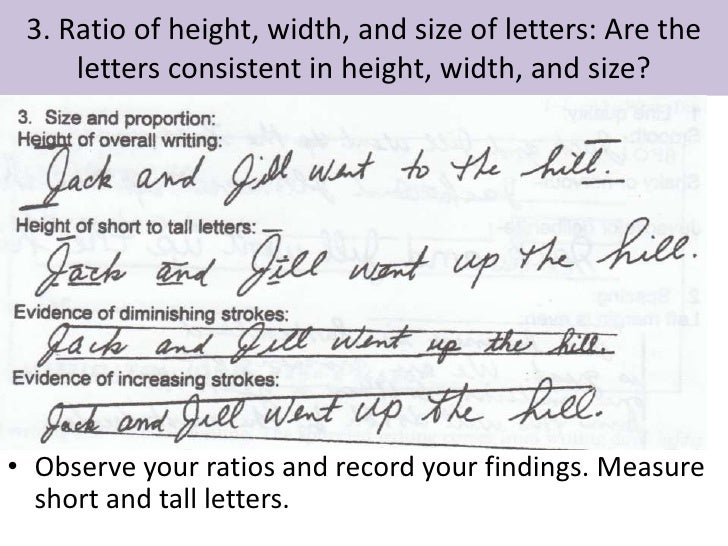 handwriting analysis personality traits handwriting analysis tall letters and letters